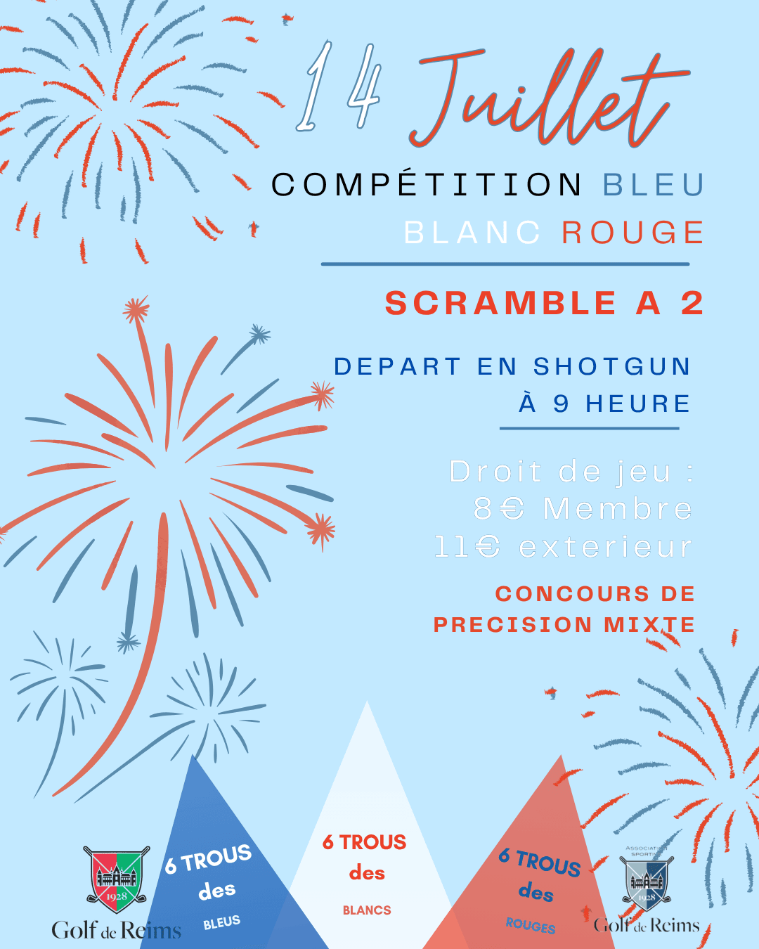 Compétition Bleu Blanc Rouge 